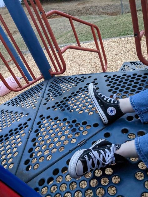 Playground Playground 2000s, Playground Aesthetic Pastel, Playgrounds Aesthetic, Playground Astethic, School Playground Aesthetic, Street Kid Aesthetic, Playing Outside Aesthetic, Clumsy Aesthetics, Play Ground Aesthetic