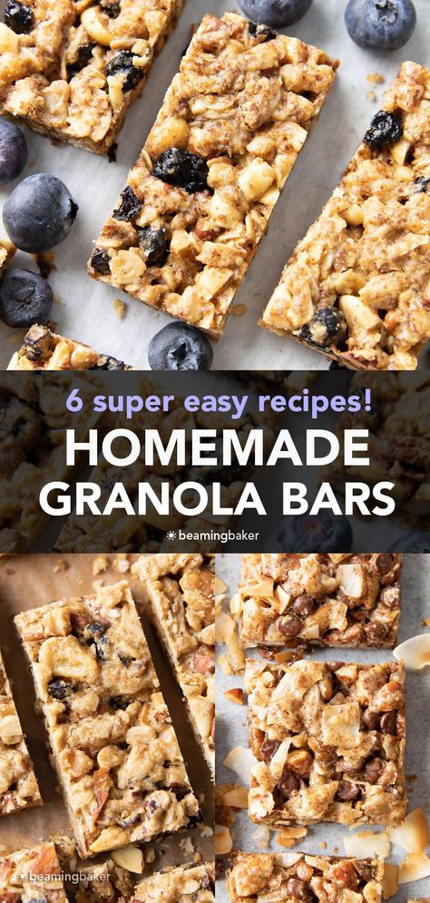 Healthy Banana Granola Bars, Freezer Granola Bars, Low Cal Granola Bars 100 Calories, High Calorie Granola Bars, Healthy Kids Granola Bars, Low Cal Granola Bars, Air Fryer Granola Bars, Fiber Bars Homemade, Belvita Soft Baked Recipe