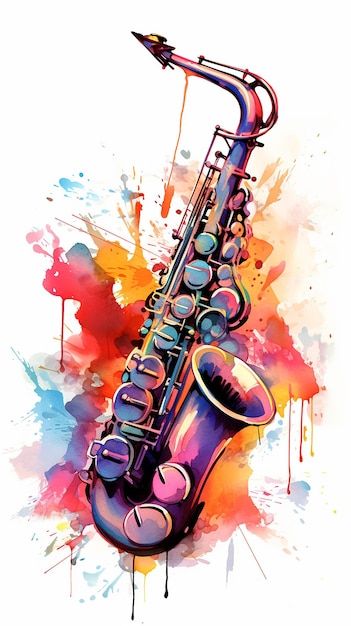 Abstract Musical Instruments Paintings, Art Deco Artwork, Music And Art, Colorful Patterns, Light Painting, Abstract Watercolor, Art Music, Music Art, Abstract Pattern