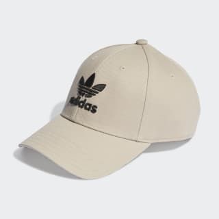 adidas TREFOIL BASEBALL CAP - Beige | adidas UK Cool Adidas Shoes, Cross Country Spikes, Beige Adidas, Boys Running Shoes, Running Clothes Women, Adidas Original, Nike Metcon, Adidas Trefoil, Best Running Shoes