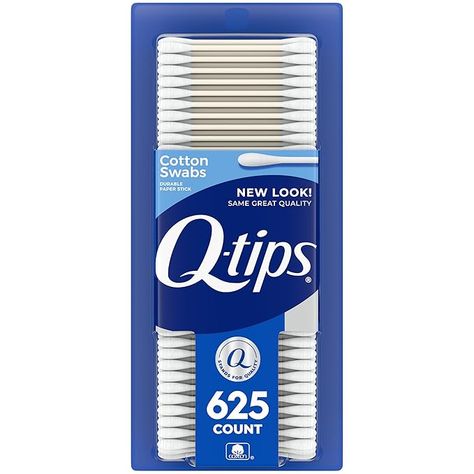 Q-tips Cotton Swabs For Hygiene and Beauty Care Original Cotton Swab Made With 100% Cotton 625 Count Cleaning Electronics, Baby Hygiene, Ear Cleaner, Cotton Swabs, Cotton Buds, Q Tip, Cotton Swab, Crafts Projects, Emergency Kit