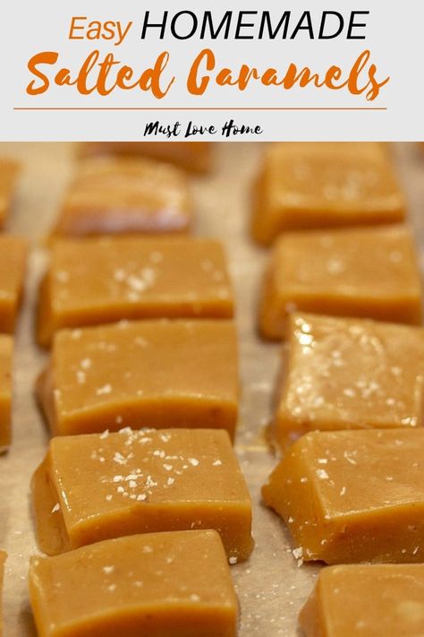 Chewy Caramels Recipe, Easy Carmel, Carmel Desserts, Homemade Caramel Candy, Toffee Fudge, Caramel Candies Recipe, Caramels Recipe, Homemade Caramels, Microwave Caramels