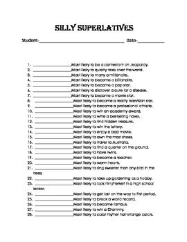 Senior Superlatives Ideas Funny, Silly Awards For Students, Funny Senior Superlatives, Funny Most Likely To Awards, Work Superlatives Awards, Funny Superlatives Awards, Senior Superlatives Ideas, Superlatives Awards, End Of Year Certificates