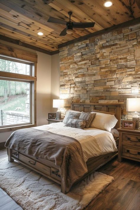 Rustic Bedroom Inspiration, Couple House, Farmhouse Style Bedding, Barn Bedrooms, Rustic Bedroom Ideas, Rustic Fashion, Dream Couple, Rustic Room, Budget Bedroom