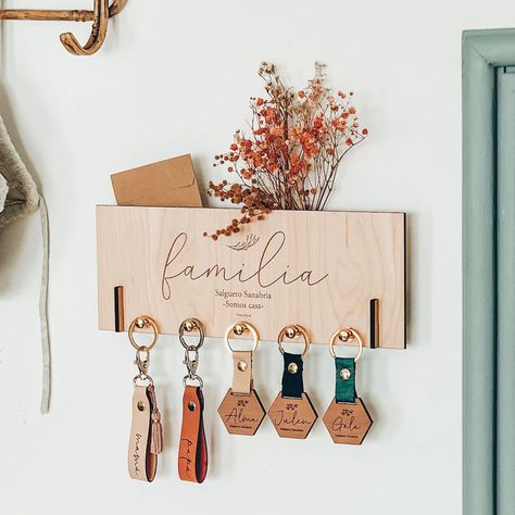 Baby Nursery Inspiration, Small Room Design Bedroom, Dream Closet Design, Wooden Key Holder, Modern Boho Decor, Laser Cut Wood Crafts, Laser Engraved Gifts, Laser Engraved Ideas, Wall Key Holder