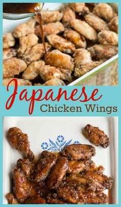 Japanese Chicken Wings, Teriyaki Chicken Wings, Cooking Chicken Wings, Japanese Chicken, Frugal Recipes, Crowd Pleasing Recipes, Budget Recipes, Mood Food, Chicken Wing