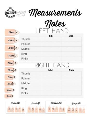 Press On Nail Chart Size, Press On Measurements, Press On Size Chart, Press On Nails Size Chart, Nail Sizes Chart Length, Press On Sizing Chart, Nail Sizes Shape Chart, Press On Nail Sizing Chart, Nails Length Chart