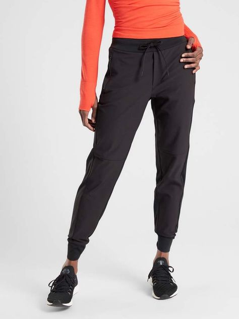 Headlands Hybrid Trek Jogger Hiking Workout, Active Wear Pants, The Trail, Jogger Pants, On Back, Custom Fit, Black Pants, Climbing, Chic Style