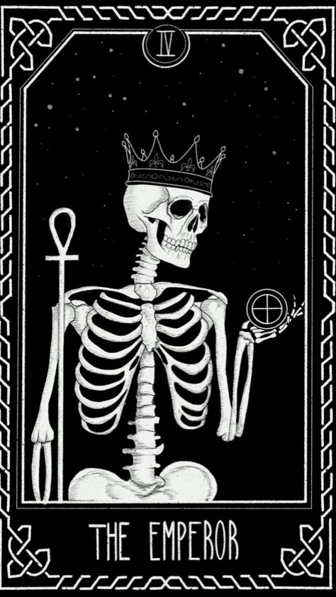 Tarot Card Wallpaper Aesthetic, The Emperor Tarot Card, Emperor Tarot, Tarot Cards Art Illustration, The Emperor Tarot, Empress Tarot, Aesthetic Drawings, Stickers Ideas, Small Doodle