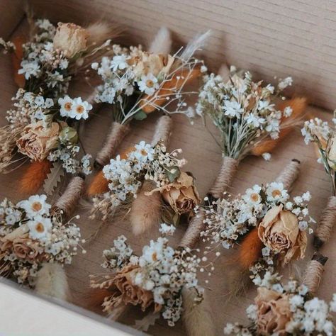 Faster shipping. Better service Bridesmaid Mini Bouquet Rustic, Fall Wedding Small Bouquets, Rustic Wedding Corsage, Diy Dried Flower Bouquet Wedding, Rustic Dried Flower Bouquet, Dry Flowers Wedding Bouquet, Dried Bridesmaid Bouquets, Wedding Bouquets 2024, Mini Bridesmaid Bouquet