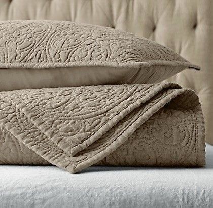 Brown Bed Linen, Neutral Bed Linen, Restoration Hardware Bedding, Black Bed Linen, Bed Foundation, Green Duvet, Classic Quilts, White Linen Bedding, Luxury Bedding Collections