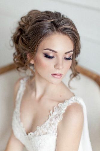 Inspirational Bridal Makeup Ideas ❤︎ Wedding planning ideas & inspiration. Wedding dresses, decor, and lots more. #weddingideas #wedding #bridal Pretty Wedding Makeup, Fest Smink, Beautiful Wedding Makeup, Sanggul Modern, Wedding Makeup For Brunettes, Wedding Makeup For Brown Eyes, Best Wedding Makeup, Brunette Makeup, Wedding Day Makeup