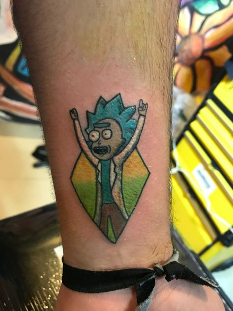 Rick and morty tattoo C 137 Tattoo, Rick And Morty Tattoo, Rick And Morty, Cute Tattoos, Tattoos And Piercings, Piercings, Tattoos, Nails