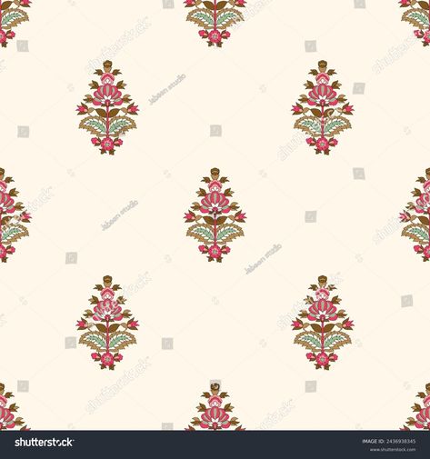 Indian Mughal Allover Pattern Background Stock Illustration 2436938345 | Shutterstock Mughal Butta, Mughal Border, Allover Pattern, Pattern Background, Background Patterns, Image Illustration, Borders, Stock Illustration, Royalty Free Stock Photos