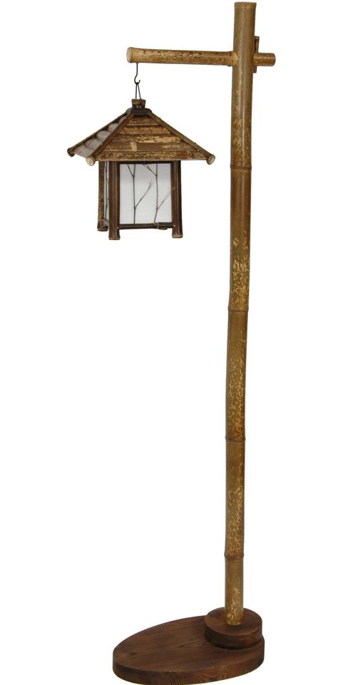 Bamboo Furniture Diy, Teko Teh, Lantern Stand, Bamboo Diy, Bamboo Lantern, Wood Lamp Shade, Bamboo Products, Bamboo Architecture, Bamboo Decor