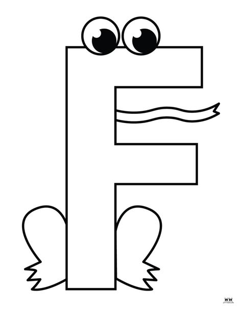 Letter F Projects For Preschool, F Letter Activity, Letter F Crafts For Preschoolers Ideas, Letter Ff Crafts For Preschool, F Art Preschool, Preschool Letter F Worksheets, Letter F Kindergarten Activities, Letter F Coloring Page Free Printable, F Preschool Crafts