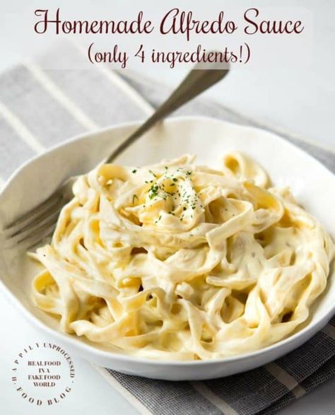 Alfredo Sauce Without Parmesan, Alfredo Sauce With Milk, Classic Alfredo Sauce, Fettucini Alfredo, Salsa Alfredo, Alfredo Sauce Recipe Easy, Pasta Homemade, Fettuccine Alfredo Recipes, Chicken Alfredo Recipes