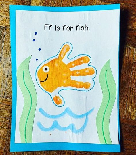 Craft For Letter E For Preschool, F Is For Fox Preschool, Letter E Elf Craft, F Letter Crafts For Preschool, Letter F Centers Preschool, Letter F Projects For Preschool, September Crafts Preschool Activities For Preschoolers, Letter F Practice Preschool, F Letter Activities Preschool