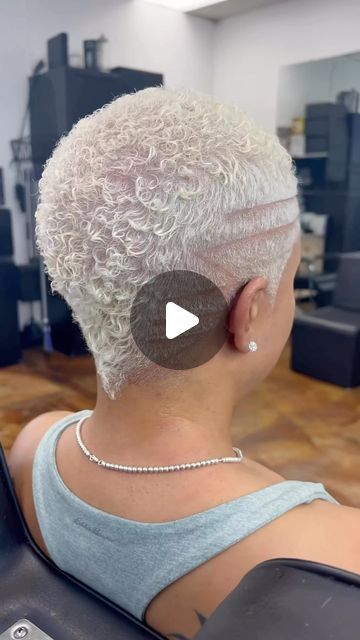 Short Blonde Hairstyles For Black Women, 4c Haircut Natural Hair Short Cuts, Low Haircut For Black Women, Short Tapered Natural Hair, Fingerwaves Short Hair Black Pixie Cuts, Bald Fade Women Black, Cute Short Curly Haircuts, Frohawk Fade, Short Platinum Hair