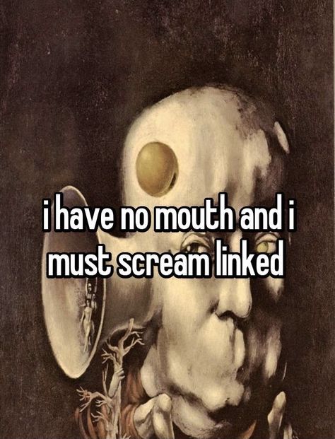 https://archive.org/details/ihavenomouthimus0000harl/page/n7/mode I Have No Mouth And I Must Scream Book, I Have No Mouth And I Just Scream, Click To Read, Websites To Read Books, Book Links, Harlan Ellison, Literature Humor, Read Books Online Free, Free Books To Read