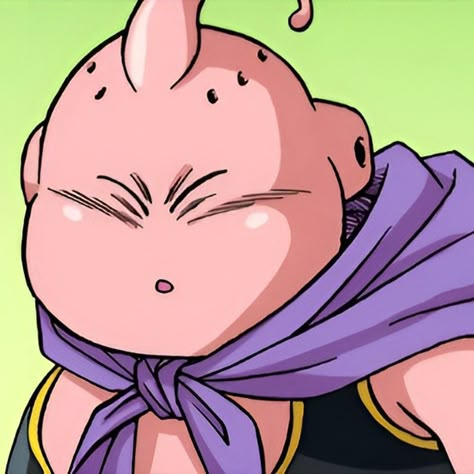 Majin Buu Icon, Buu Manga, Super Boo, Cartoon Reference, Majin Boo, Majin Buu, Colored Manga, Goku Black, Dragon Ball Super