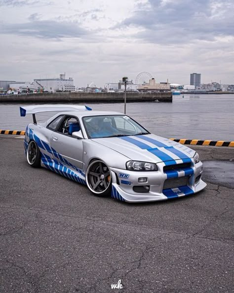 Paul Walker Car, Nissan Gtr Nismo, Kereta Sport, Nissan R34, Nissan Gtr R34, R34 Skyline, Gtr Car, Gtr Skyline, Nissan Skyline R34