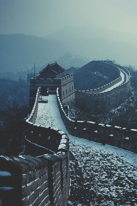 Chinese Wall, China Beijing, Great Wall Of China, Exotic Places, Beijing China, China Travel, Great Wall, Tea Shop, Handmade Quilts