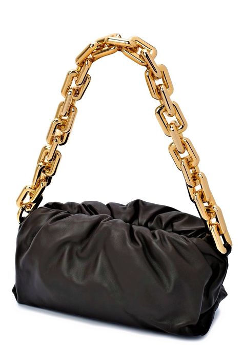 Bottega Veneta leather chain pouch shoulder bag. Leather Chain, Vanity Fair, Rebecca Minkoff Hobo, Rebecca Minkoff, Bottega Veneta, Gym Bag, Vanity, Pouch, Shoulder Bag