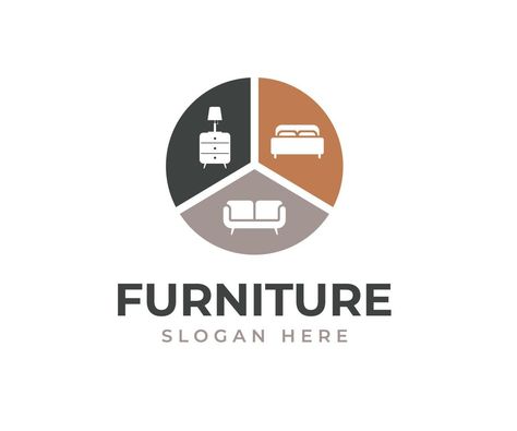 Furniture Design Graphic, Furniture Brand Logo Design, Furniture Company Logo Design, Furniture Logo Design Brand Identity, Furniture Shop Logo, Logo Design Furniture, Furniture Logo Design Ideas, Furniture Brand Logo, Furniture Design Logo