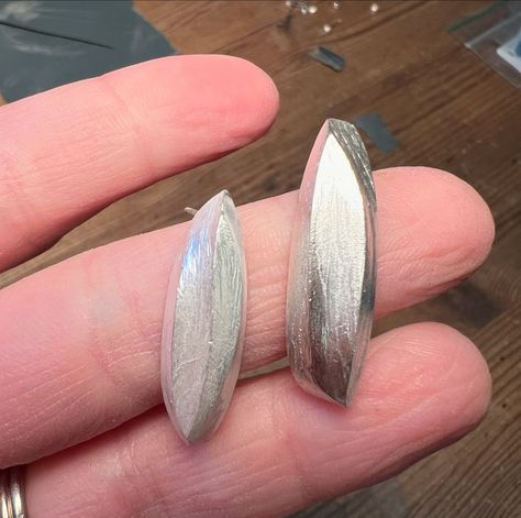 Swipe to see the casting process behind the expansion earrings. These were some of the first wax carvings I cast that became inspiration for the rest of the collection. Wax Carving, The Expanse, The Collection, Jewelry Inspiration, The First, Wax, It Cast, Carving