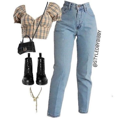 - 𝗟𝗮 𝗿𝗮𝘇𝗼𝗻 𝗽𝗼𝗿 𝗹𝗮 𝗾𝘂𝗲 𝗺𝗲 𝗲𝗻��𝗮𝗺𝗼𝗿𝗲 𝗱𝗲 𝘁𝗶 𝗳… #romance # Romance # amreading # books # wattpad Polyvore Outfits Summer, Martens Outfit, Outfit Boots, Doc Martens Outfit, Hipster Grunge, Jeans Shirt, Teenager Outfits, 가을 패션, Teenage Fashion Outfits