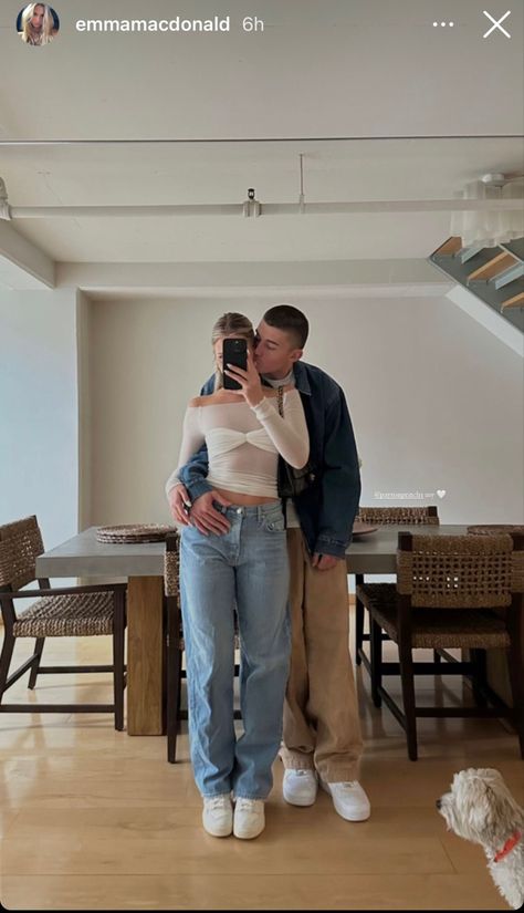 Relationship goals outfit aesthetic boyfriend Emma Mcdonald, Payton Pritchard, Emma Macdonald, Aesthetic Boyfriend, Cold Fashion, Couple Fits, Couples Vibe, Cute Couples Photos, Cute Relationship Goals