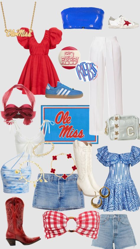 #olemiss #gameday #outfitinspo Ole Miss Game Day Outfit, Ole Miss Game Day, Rush Week Outfits, College Gameday Outfits, Gameday Outfits, Rush Week, Week Outfits, College Gameday, Hotty Toddy