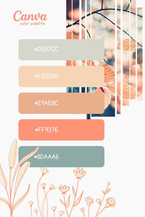 Check out my color palette collections in the link // Canva Color Palette // Color Palette Aesthetic // Color Palette Ibispaint // Color Palette for Home // Color Palette Design / Canva Pastel Color Palette // Made in Canva // Trending Color Palette // Summer Vibes // Pastel Colors // Nature Color // Autumn // Western Color #colorpalette #colorpaletteaesthetic #canvacolorpalette #colorpaletteneutral #colorpalettenature #colorpalettesummer #2022colorpalette Canva Peach Color Palette, Aesthetic Pastel Colors Palettes, Rustic Pastel Color Palette, Pastel Color Palette Aesthetic, Aesthetic Color Themes, Pastel Autumn Palette, Summer Vibes Color Palette, Color Palette For Planner, Canva Colors Code