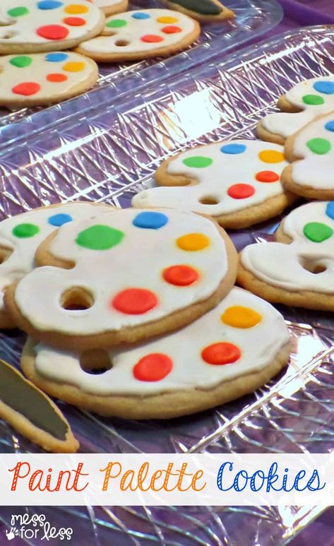 Art Party Foods, Carrot Cake Cookies Recipe, Carrot Cake Cookies, Fun Friday, Kids Party Food, Creative Cookies, Best Cookie Recipes, Fun Kids Food, Bible School