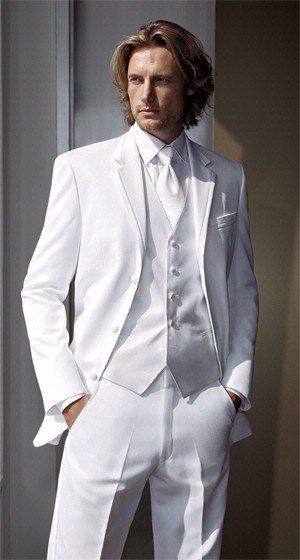 15 Ideal White Party Outfit Ideas for Men for Handsome Look White Tuxedo Wedding, White Wedding Suit, Male Dress, White Party Outfit, White Tux, Wedding Tux, Man Blazer, Mode Costume, Suit White