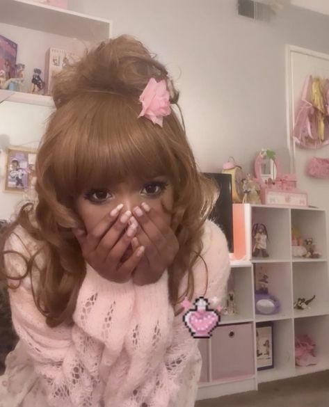 Harajuku Makeup, Harajuku Hair, Gyaru Hair, Magical Girl Outfit, Gyaru Makeup, Short Box Braids Hairstyles, Hime Gyaru, Short Box Braids, Gyaru Fashion