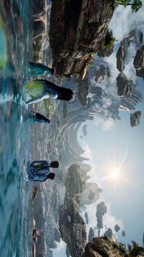 Avatar 2 Movie, Avatar Poster, Blue Avatar, Avatar James Cameron, Avatar Films, Avatar Picture, Water Aesthetic, Avatar Fan Art, Pandora Avatar