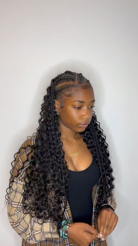 Feed Ins With Quick Weave, Feed In With Quick Weave, Feed In Quick Weave, Feedin Braids With Quick Weave, Stitch Braids With Quick Weave, Quick Weave Hairstyles Braids, Quick Weave With Braids, Braids With Quick Weave, Braid Quick Weave