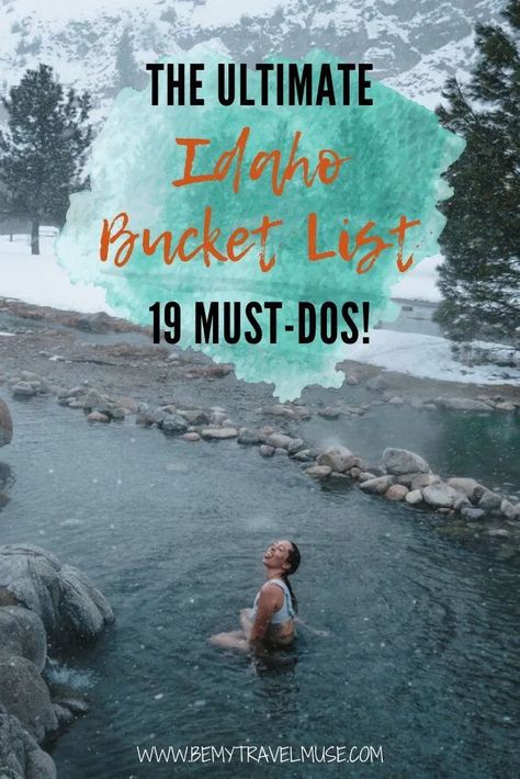 Summer Bucket List For Teens, Explore Idaho, Idaho Vacation, Idaho Adventure, Visit Idaho, Idaho Travel, Summer Bucket List, Idaho Falls, Scenic Byway