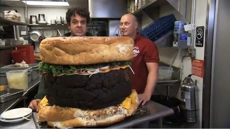 Man Vs Food, Man Food, Food Challenge, Food Ads, Weird Food, Big Meals, Man Vs, Vintage Recipes, Meals For One