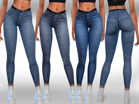 Sims 4 — Female Skinny Fit Realistic Jeans by saliwa — Female Skinny Fit Realistic Jeans 3 colours by Saliwa #featuredartist Sims 4 Cc Clothes Jeans Patreon, Sims 4 Jeans Female, Saliwa Sims 4, Sims 3 Cc Jeans, Sims 4 Cc Women Jeans, Sims 4 Cc Men Durag, Sims 4 Female Jeans Cc, Sims 4 Female Shirts Cc, Sims 4 Cc Female Shorts