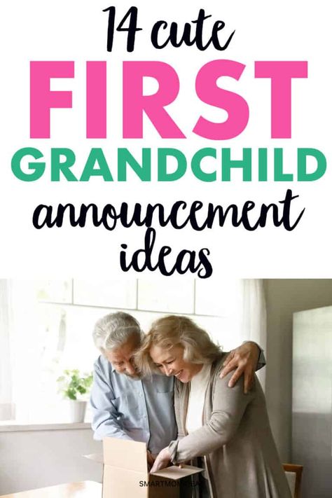 First Grandchild Announcement, Grandchild Announcement, Grandmother Announcement, First Time Grandparents, Grandparent Announcement, First Grandchild, Better Mom, New Grandparents, Announcement Ideas