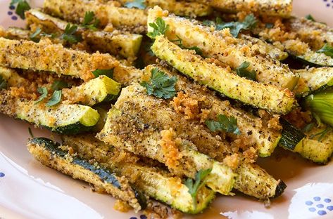 Baked Herbed Zucchini Wedges | Italian Food Forever Zucchini Wedges, Vegetable Sides, Veggie Dishes, Grated Parmesan Cheese, Vegetable Side Dishes, Nutrition Information, Italian Food, How To Dry Oregano, No Matter How