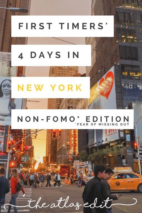 4 Days In New York, Nyc Itinerary, New York City Vacation, New York Vacation, Voyage New York, New York Winter, New York Travel Guide, New York Trip, City Vacation