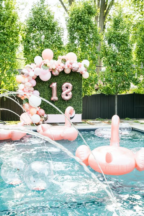 Just because large-scale events are canceled doesn't mean your birthday should be. Click through to see 30 social-distanced events to inspire your safe celebration. Party Ideas For 18th Birthday, 18th Birthday Images, Birthday Pool Party Decorations, Ideas For 18th Birthday, Birthday Event Ideas, 18th Party Ideas, Pool Party Ideas, Birthday Pool Party, 18th Birthday Party Themes