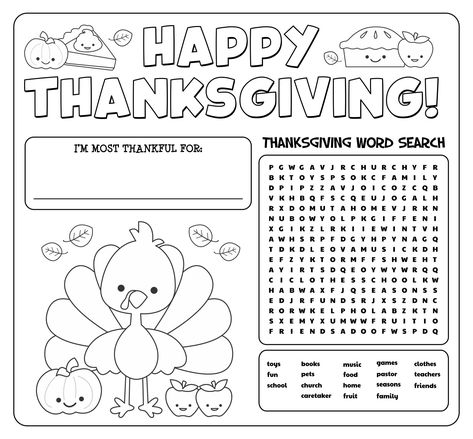 Thanksgiving Coloring Activities, Thanksgiving Kids Worksheets, Thanksgiving English Activities, Thankful Sheets For Kids, What Are You Thankful For Activity, Thanksgiving I Am Thankful For Printable, Thankful Worksheets Free Printable, Thanksgiving Bulletin Board Ideas For Library, November Fun Activities