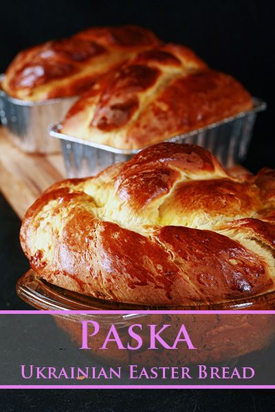 Easter Sweet Bread Recipes, Polish Easter Traditions Food, Paskah Easter Bread Ukrainian, Bread For Easter, Easter Breads From Around The World, Easter Breads And Rolls, Easter Bread Recipes, Ukrainian Bread, Ukrainian Easter Bread