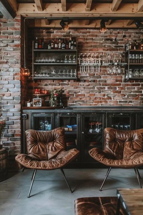 Small Garage Man Cave Ideas for Cozy Retreats Speakeasy Garage Ideas, Cosy Man Cave, Man Cave Inspo, Office Man Cave Combo, Small Garage Man Cave, Man Cave Small Room, Shed Man Cave Ideas, Garage Bar Ideas Man Caves, Garage Lounge Ideas