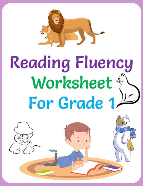 We have created a worksheet for reading fluency.  It has 5 pages in it.  The sentences used in the worksheet are simple and easy to read,Please download the PDF Free Reading Fluency Worksheets Free Pdf Books Reading English For Kids, Reading Practice Worksheets Grade 1, Phonic Reading Sentences, Beginner Reading Activities, English Worksheets For Grade 1 Reading Comprehension, Reading Sentences For Grade 1, Rhyming Words Worksheets For Grade 1, First Grade Reading Worksheets Free, Reading Practice For Grade 1